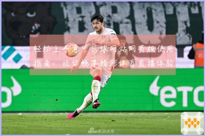 轻松上手意甲买球网站网页版使用指南，让你畅享精彩体育直播体验