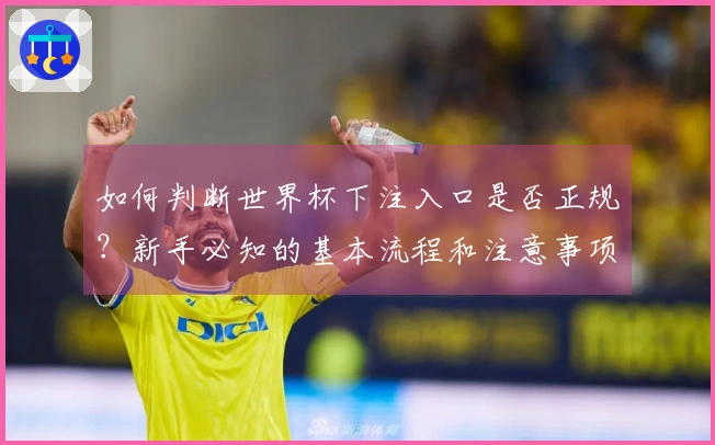 如何判断世界杯下注入口是否正规？新手必知的基本流程和注意事项