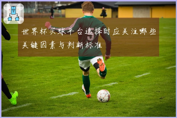世界杯买球平台选择时应关注哪些关键因素与判断标准
