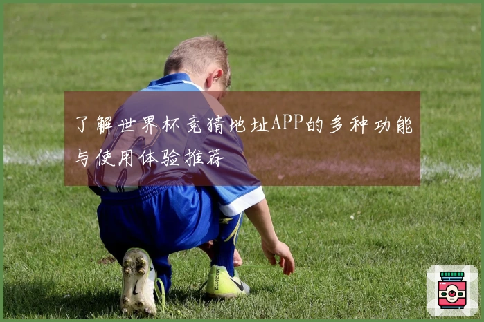 了解世界杯竞猜地址APP的多种功能与使用体验推荐